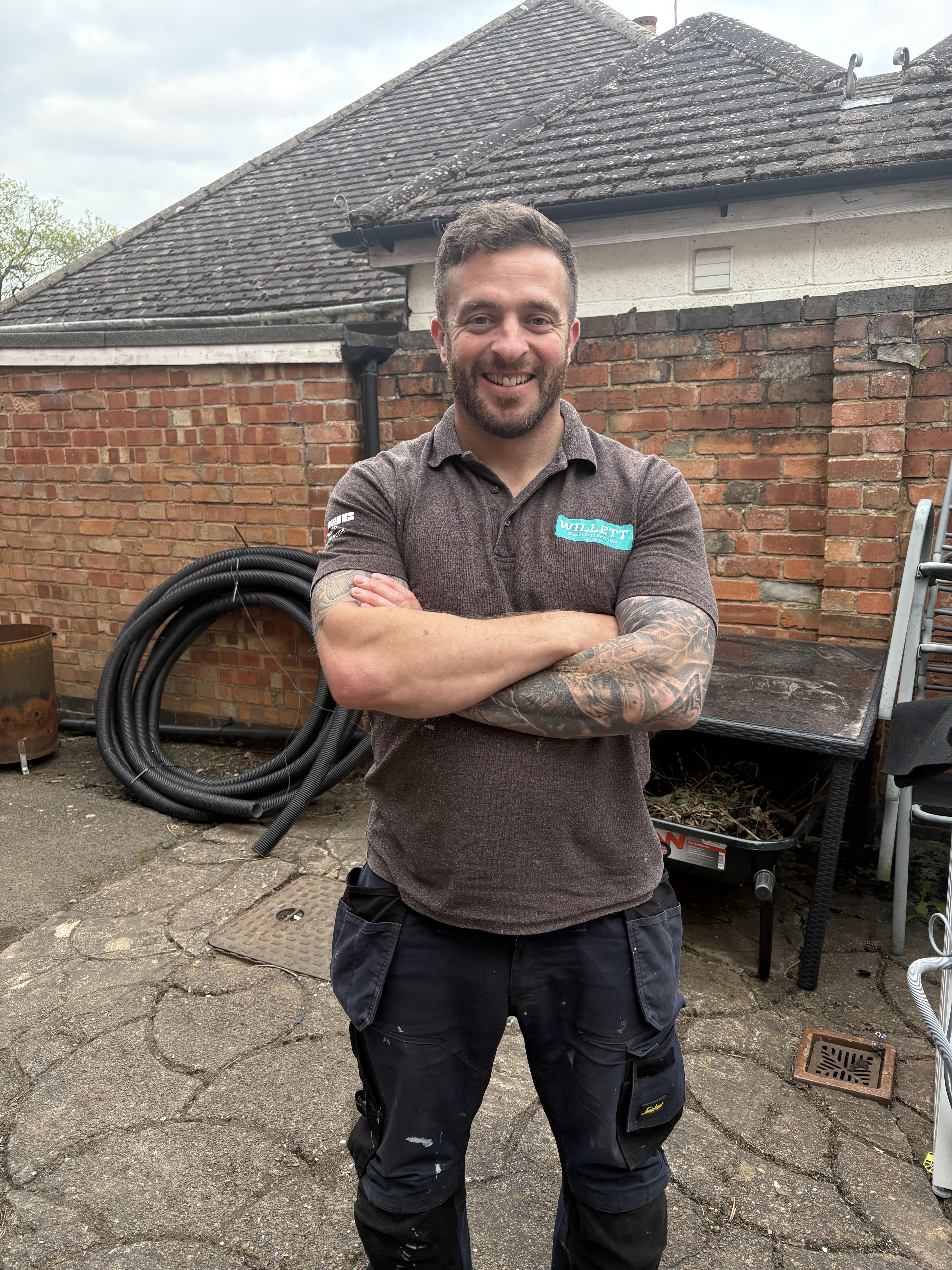 Adam Willett, Electrician in Loughborough