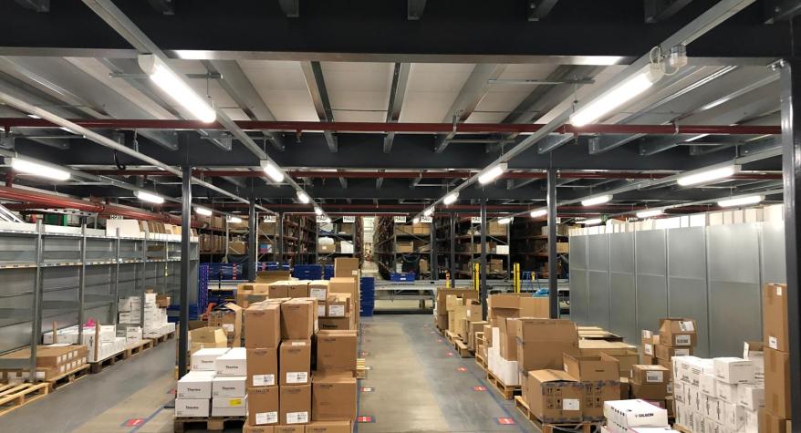 Mezzanine lighting